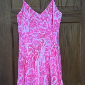 Lilly Pulitzer Kyla Slip Dress Romper Size 4